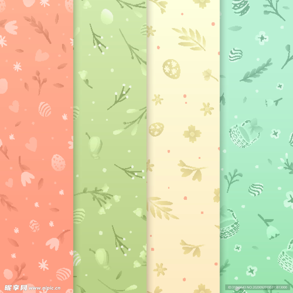 花纹无缝图案 无缝印花