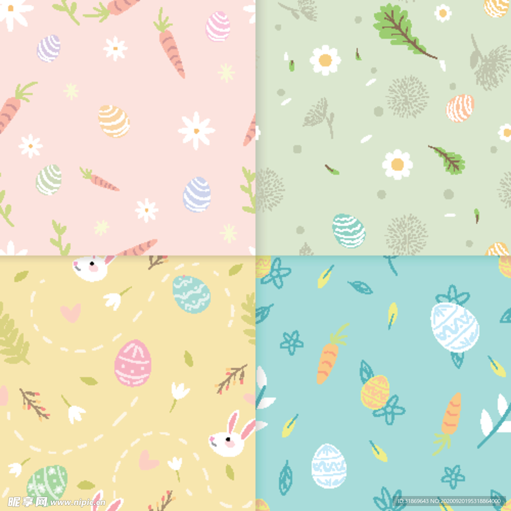 花纹无缝图案 无缝印花