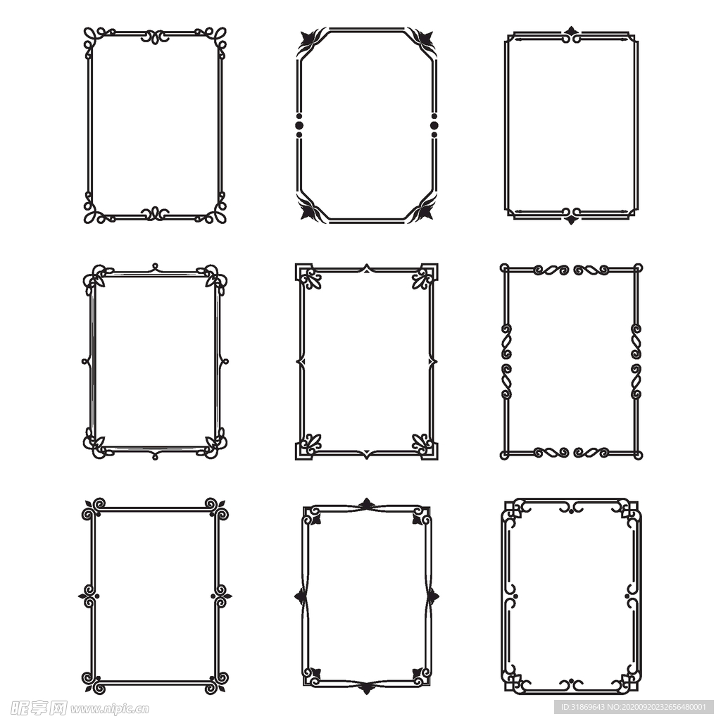 边框 相框 标题框 会话框