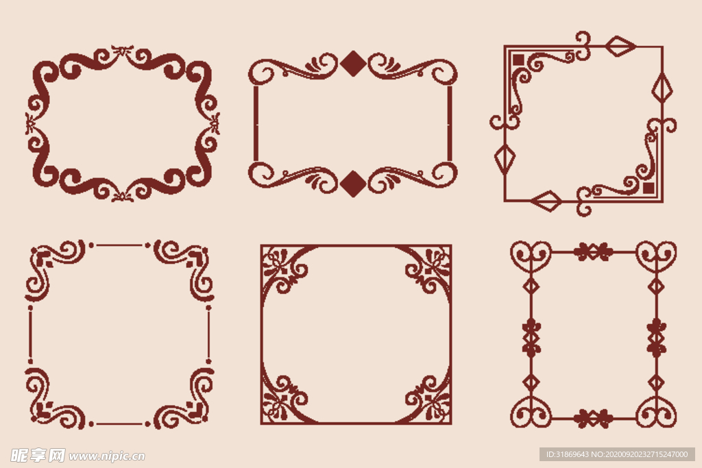 边框 相框 标题框 会话框