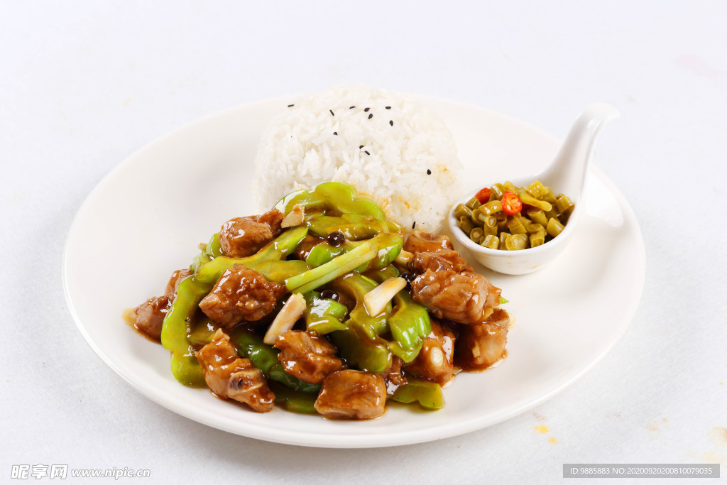 苦瓜排骨饭