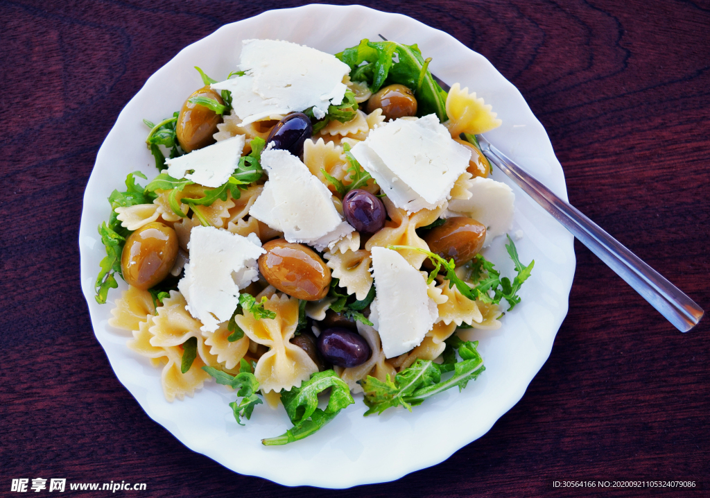 沙拉蔬菜西餐食物背景素材