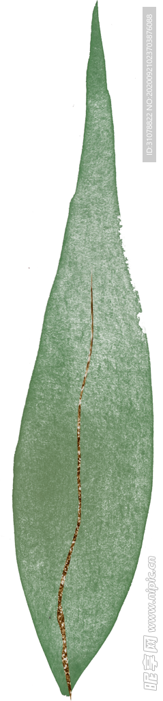 北欧小清新水彩植物图案