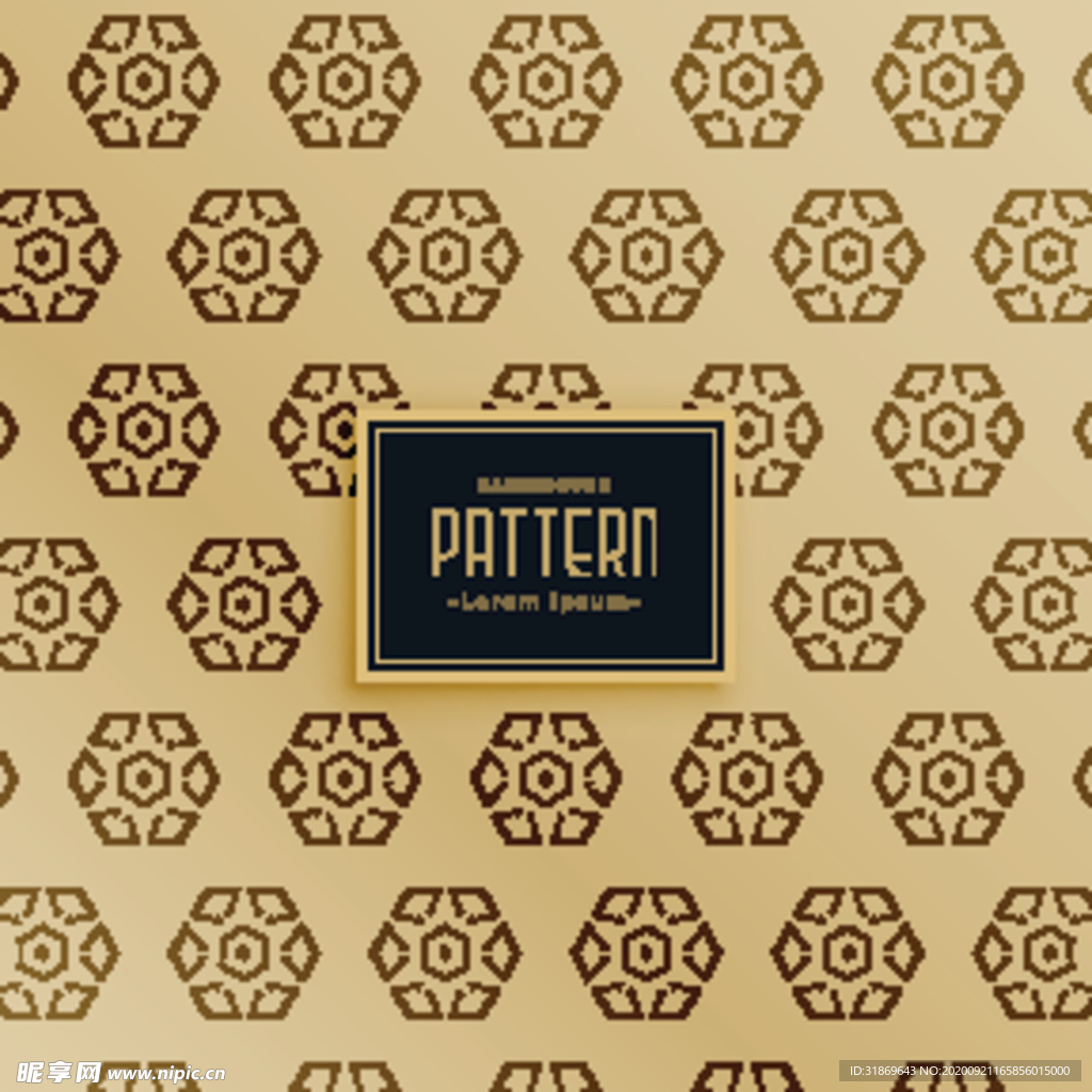 花纹无缝图案 无缝印花