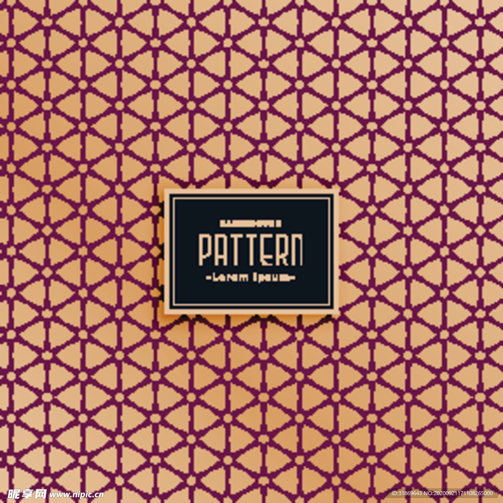 花纹无缝图案 无缝印花