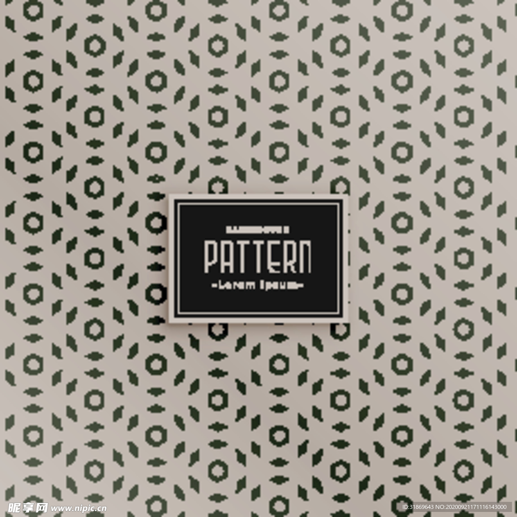 花纹无缝图案 无缝印花