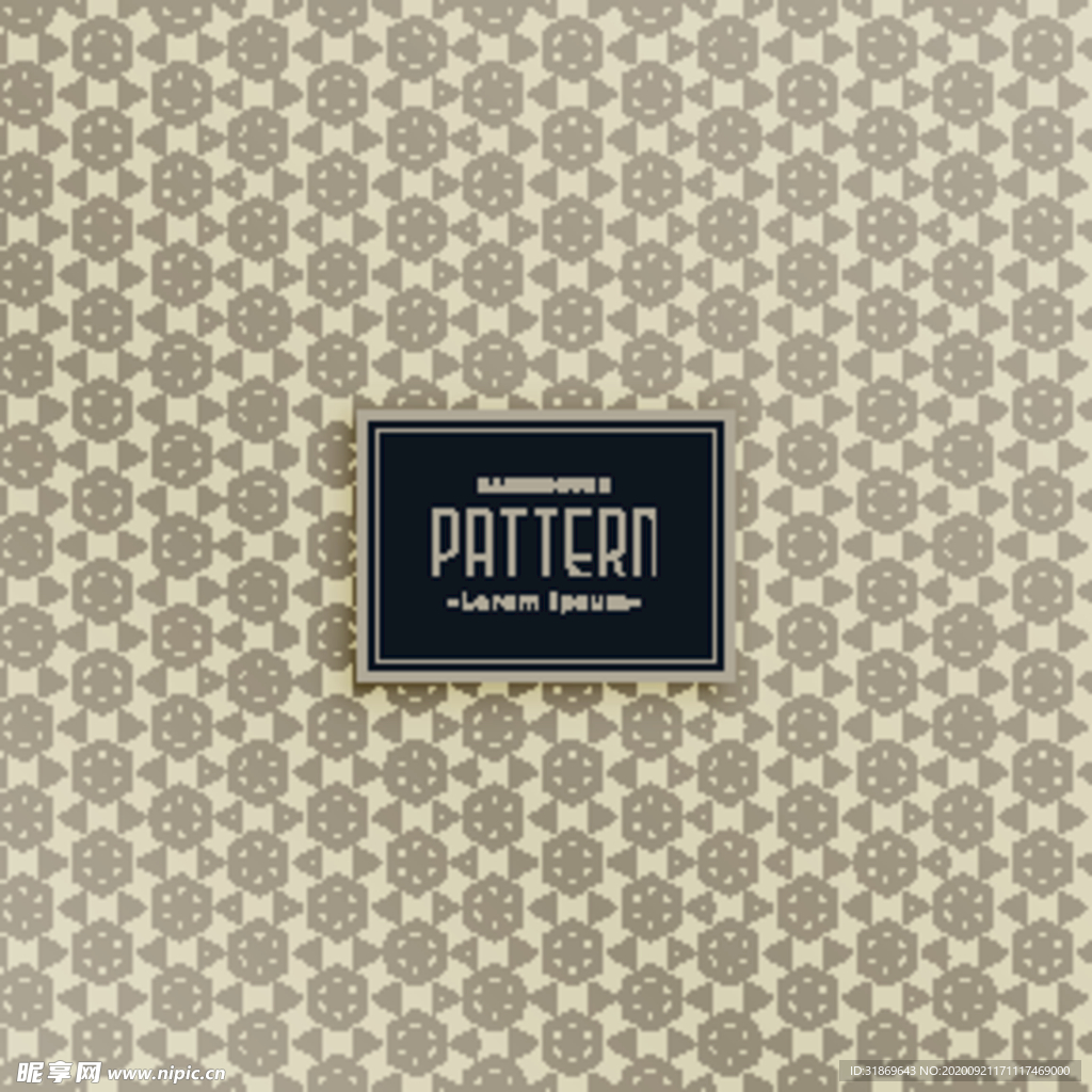 花纹无缝图案 无缝印花