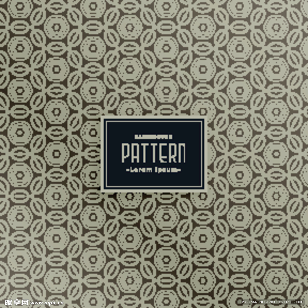 花纹无缝图案 无缝印花