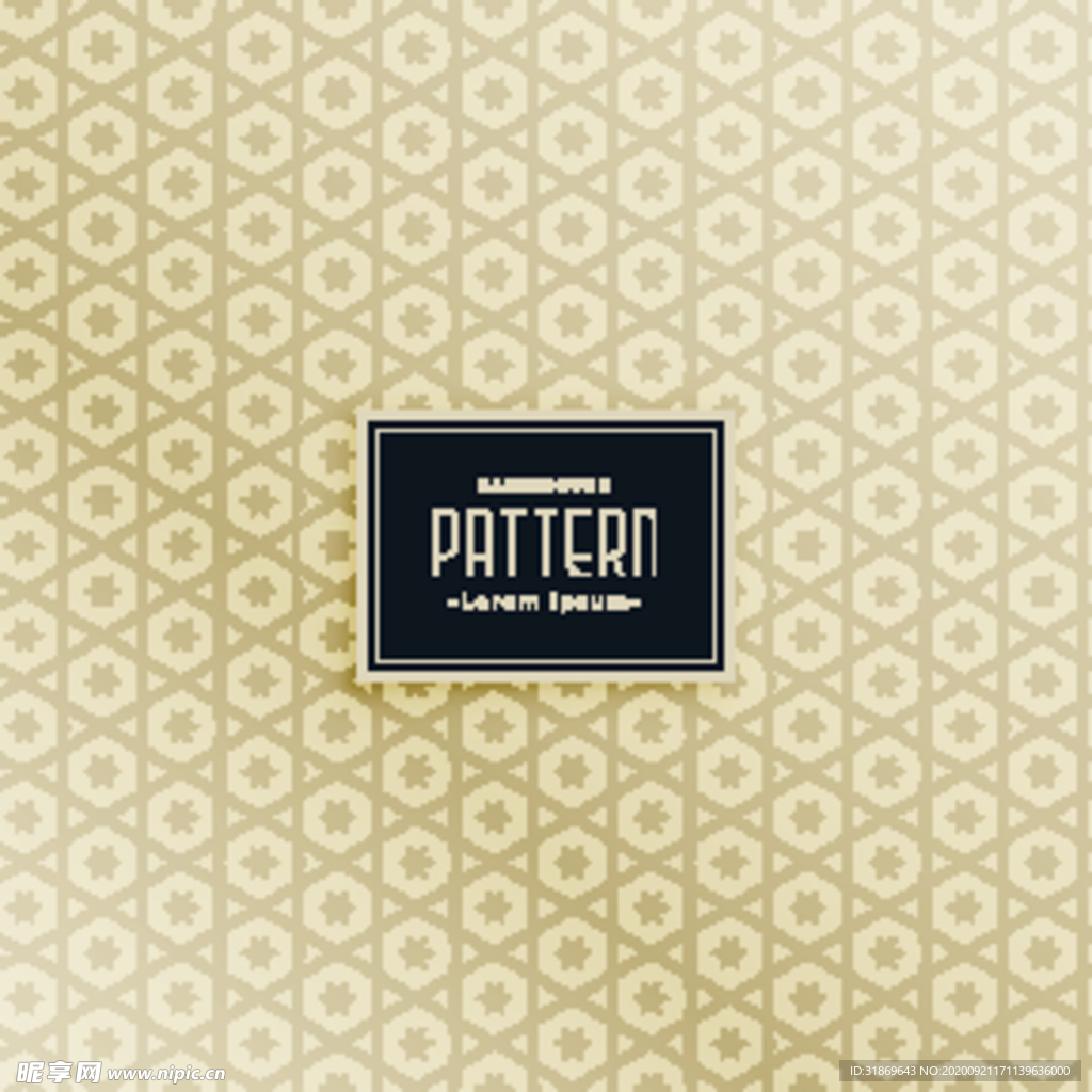 花纹无缝图案 无缝印花