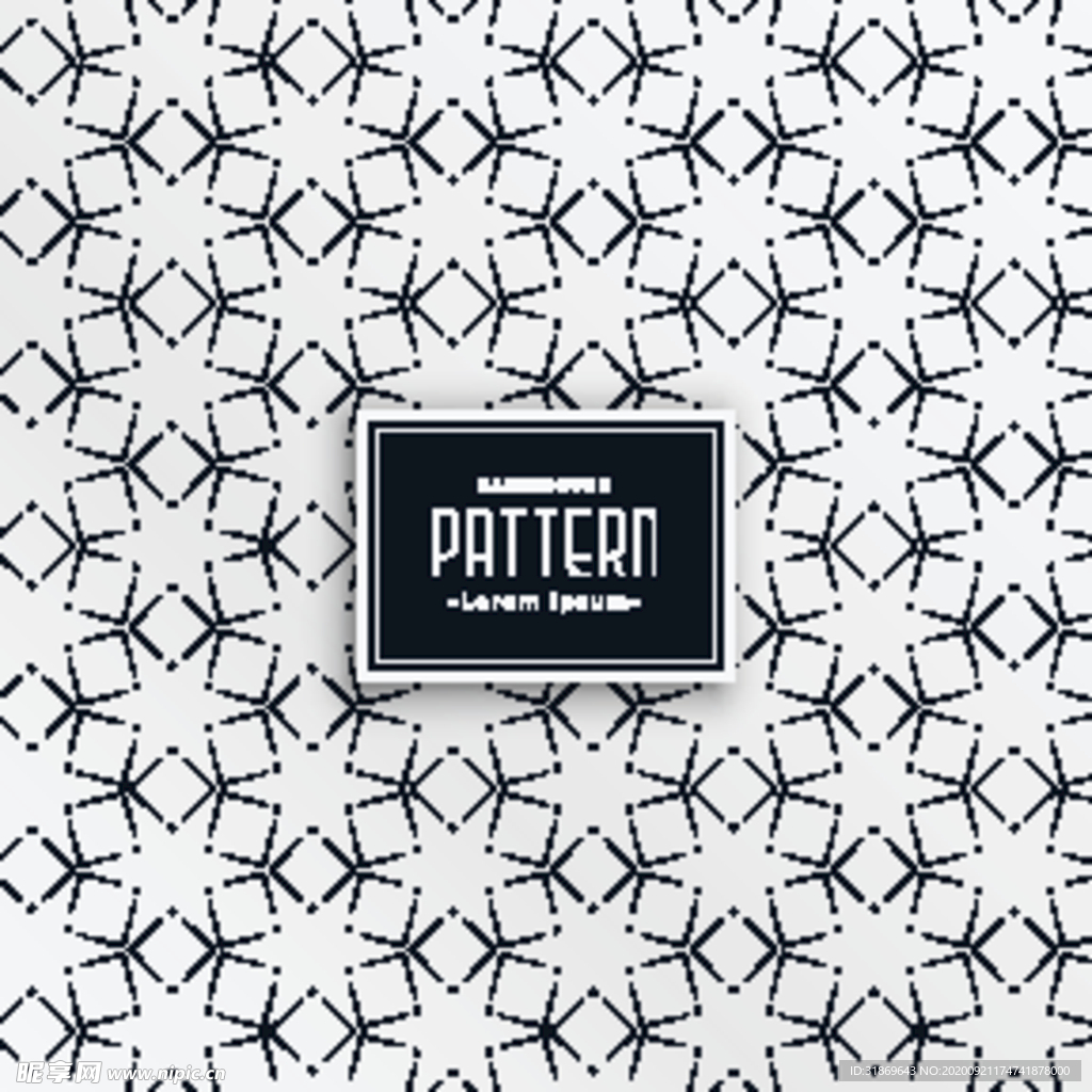 花纹无缝图案 无缝印花