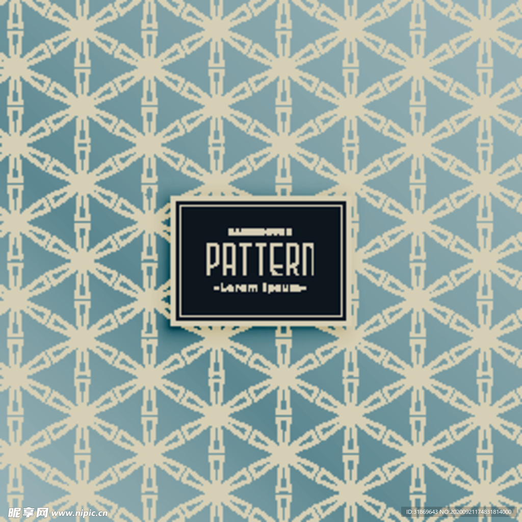 花纹无缝图案 无缝印花