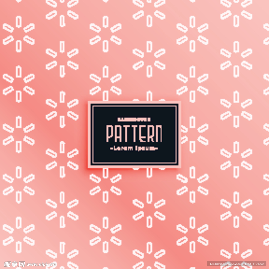 花纹无缝图案 无缝印花