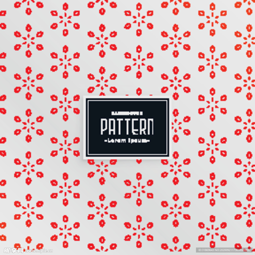 花纹无缝图案 无缝印花