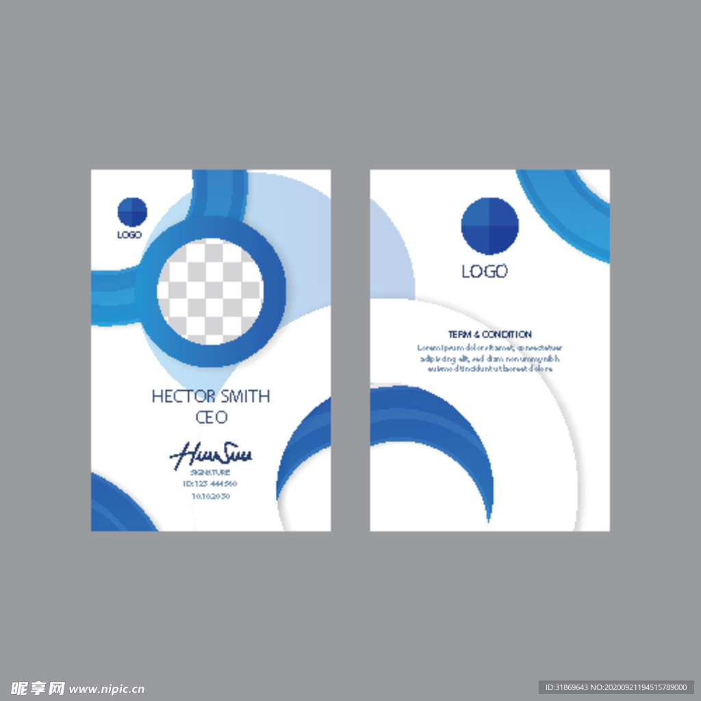 工作证 工牌 吊牌图片