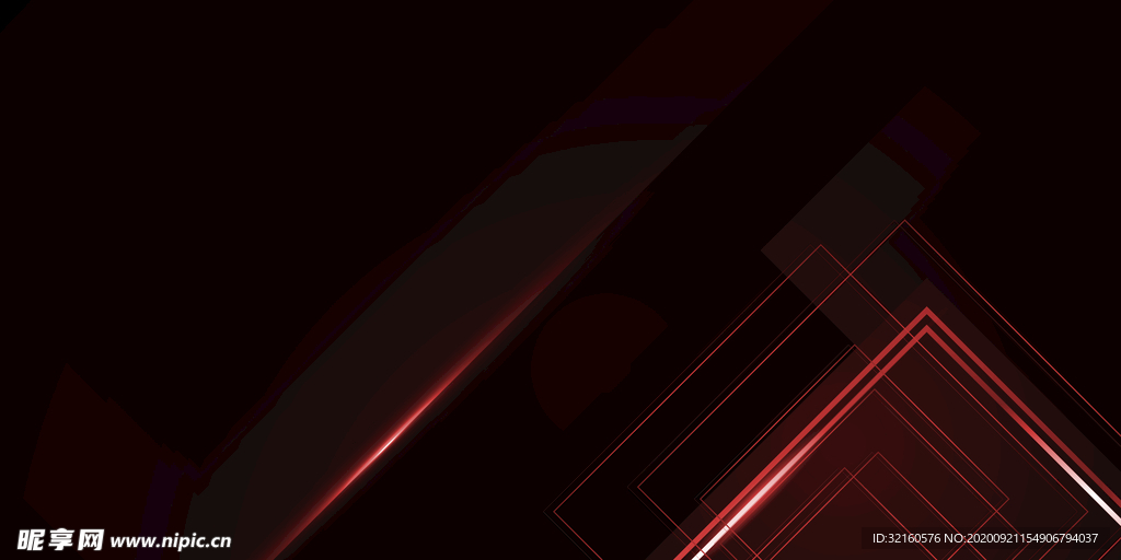 科技线条科技感科技红