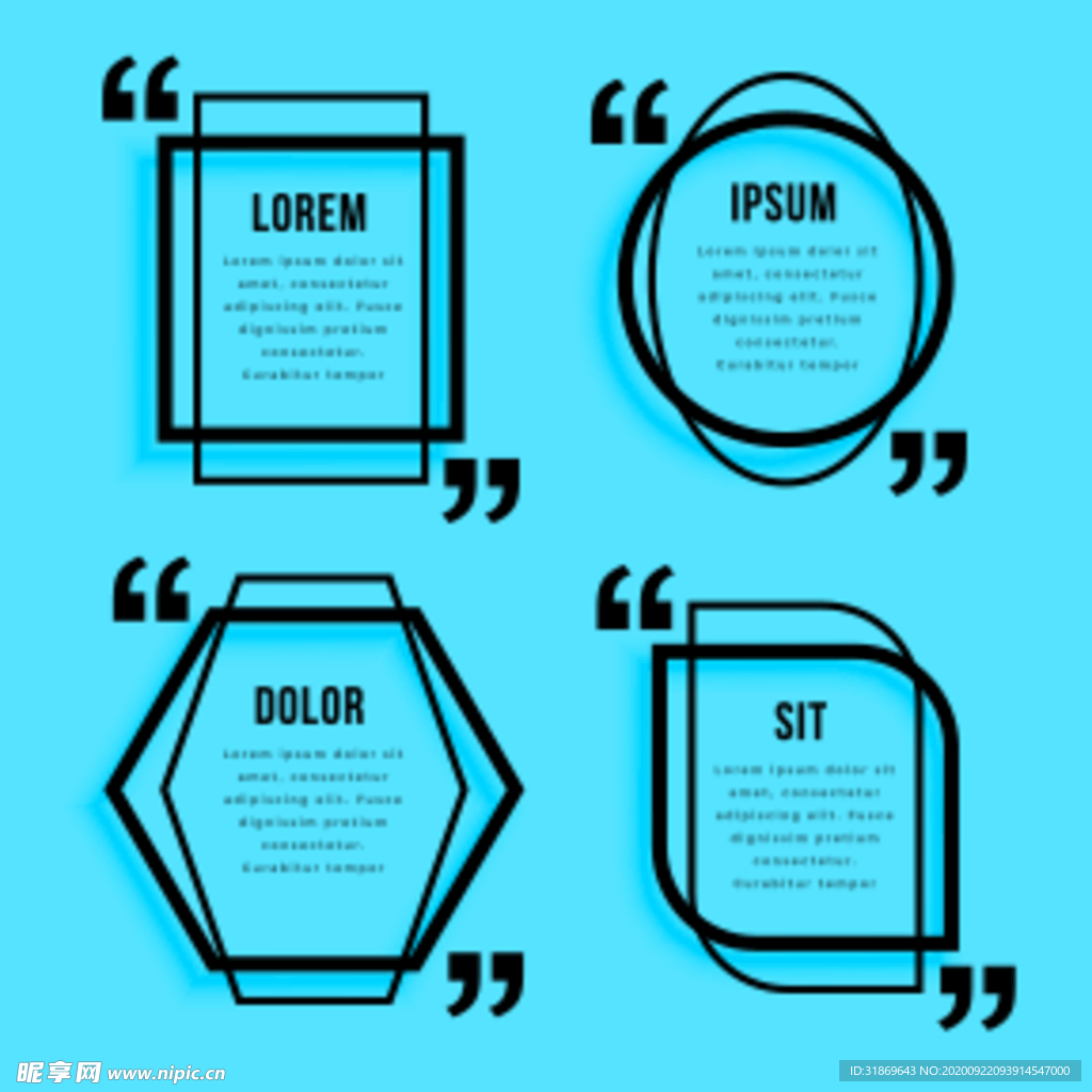 会话框 边框 引用框 标题框