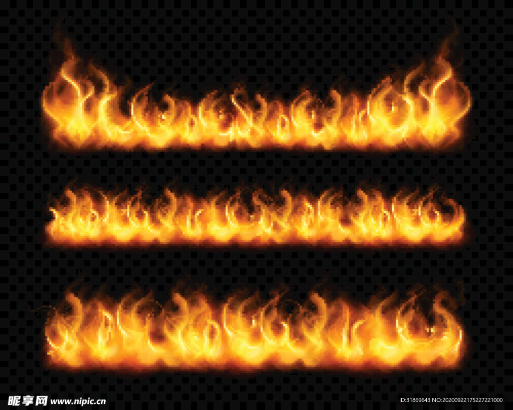 火焰 火苗 火圈 烟雾