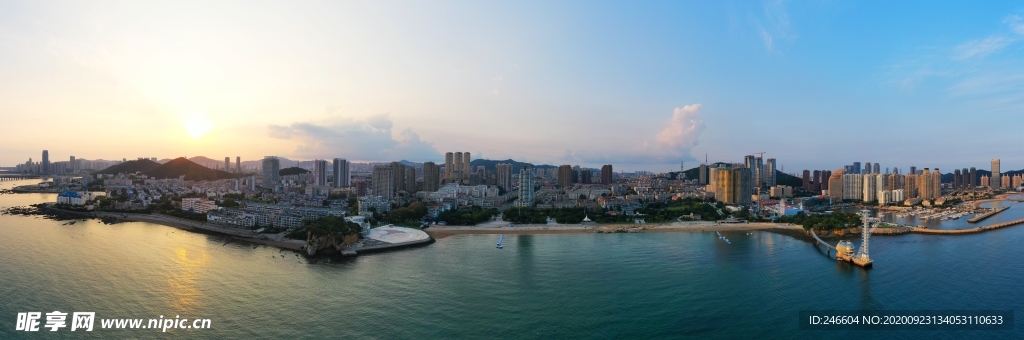 大连星海公园全景图