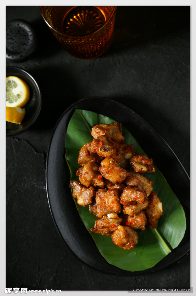 红烧鸡块美食食材宣传背景素材