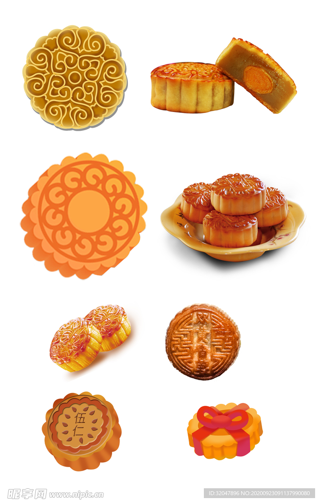 月饼素材