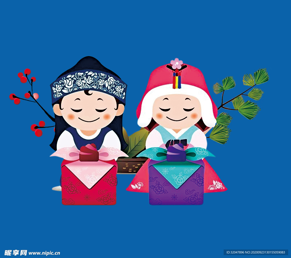 朝鲜  韩国  免扣  元素