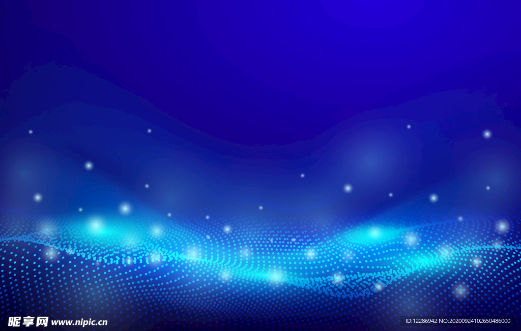 蓝色科技背景