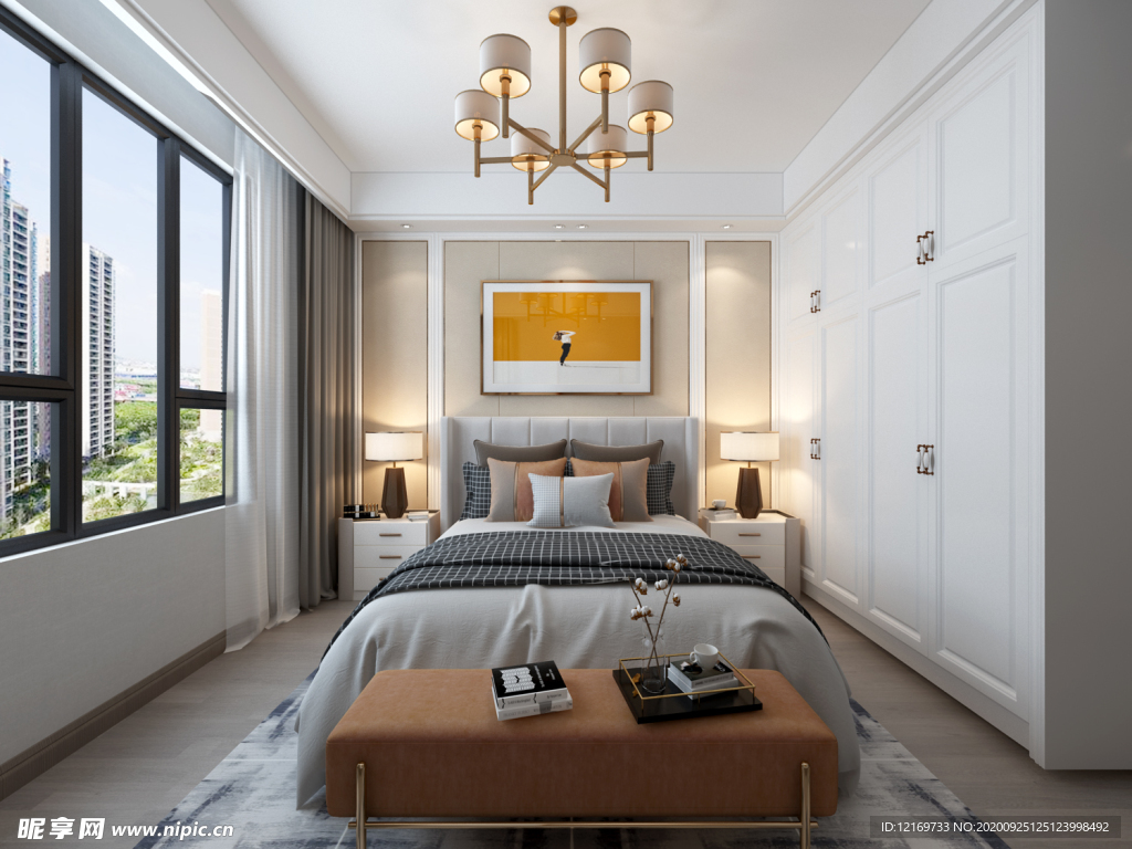 美式风格装修效果图