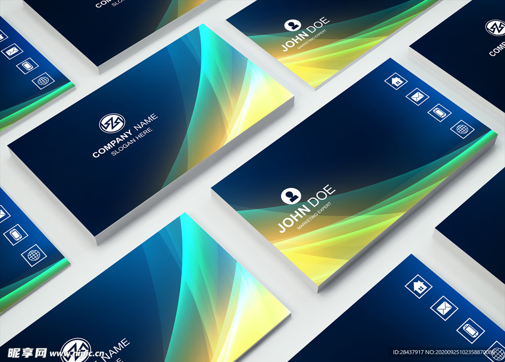 矢量名片模板