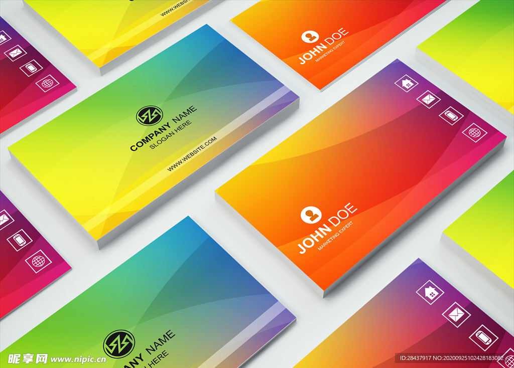矢量名片模板