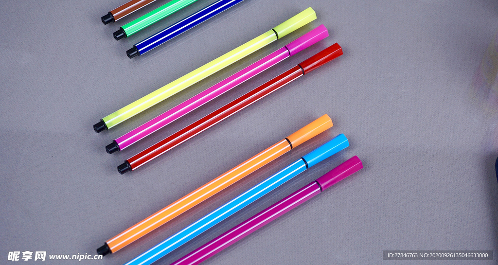 素材彩色笔15秒视频