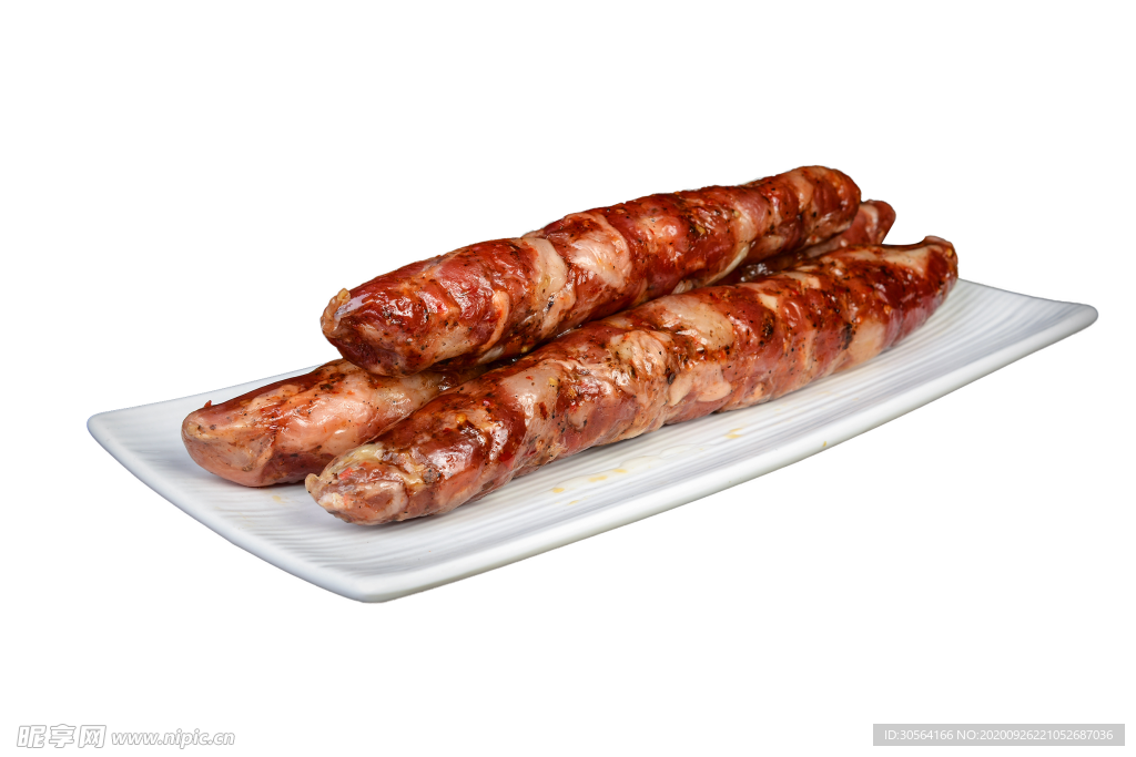 腊肠美食食材海报素材