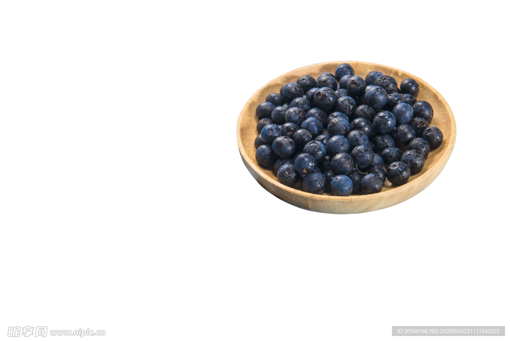 蓝莓水果新鲜海报素材