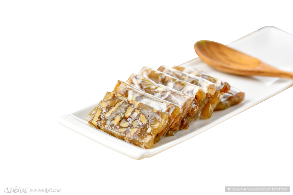 阿胶糕美食食材海报素材