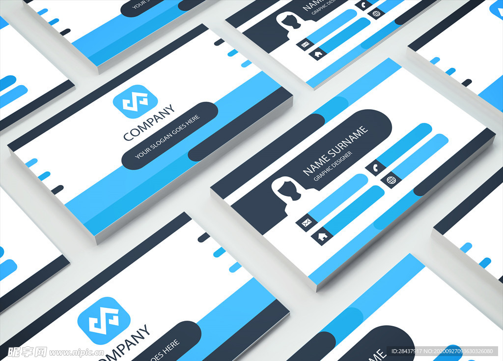 矢量名片模板