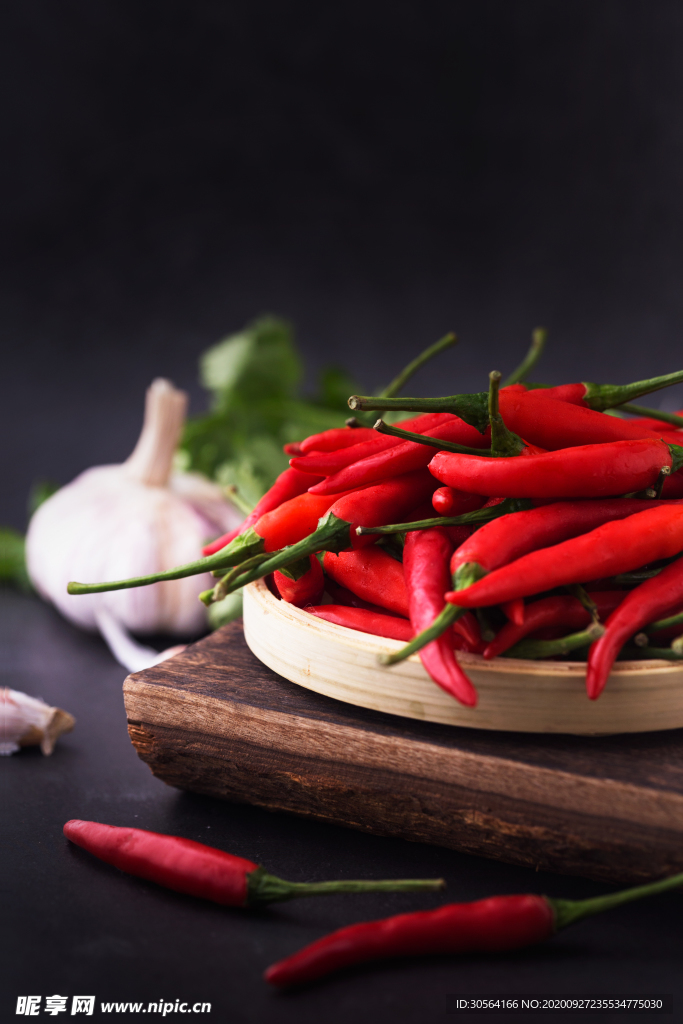 辣椒配料配菜背景海报素材
