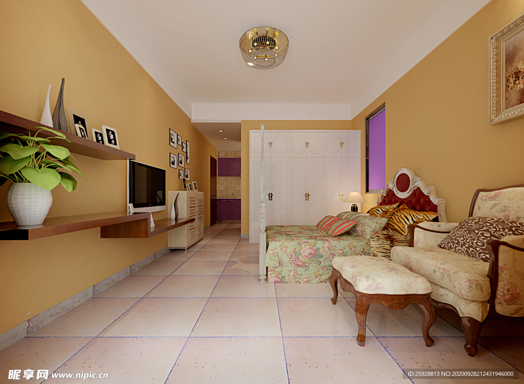 卧室装修效果图图片