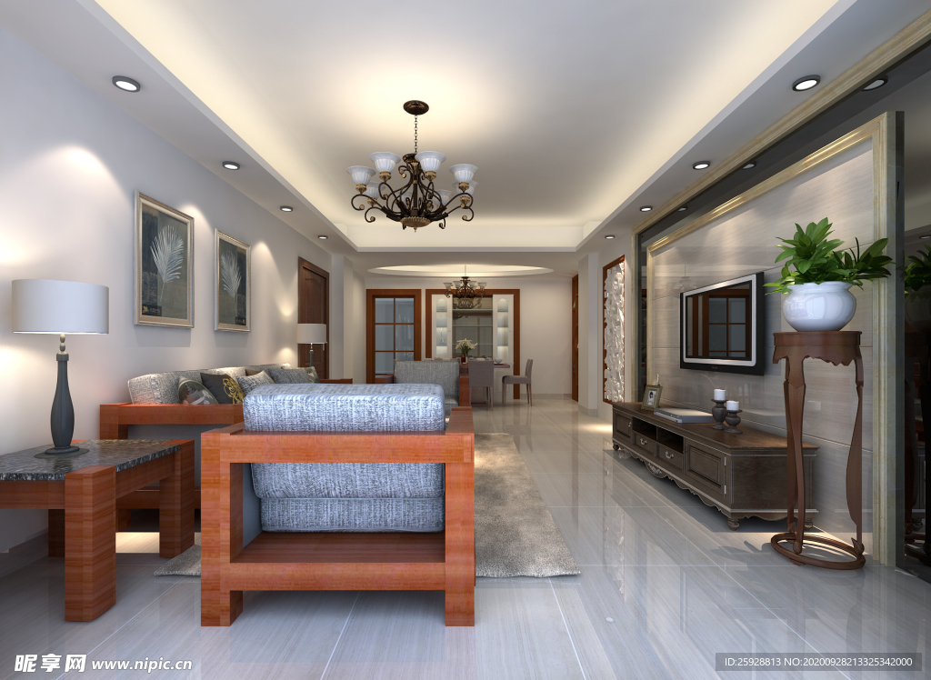 客厅装修效果图