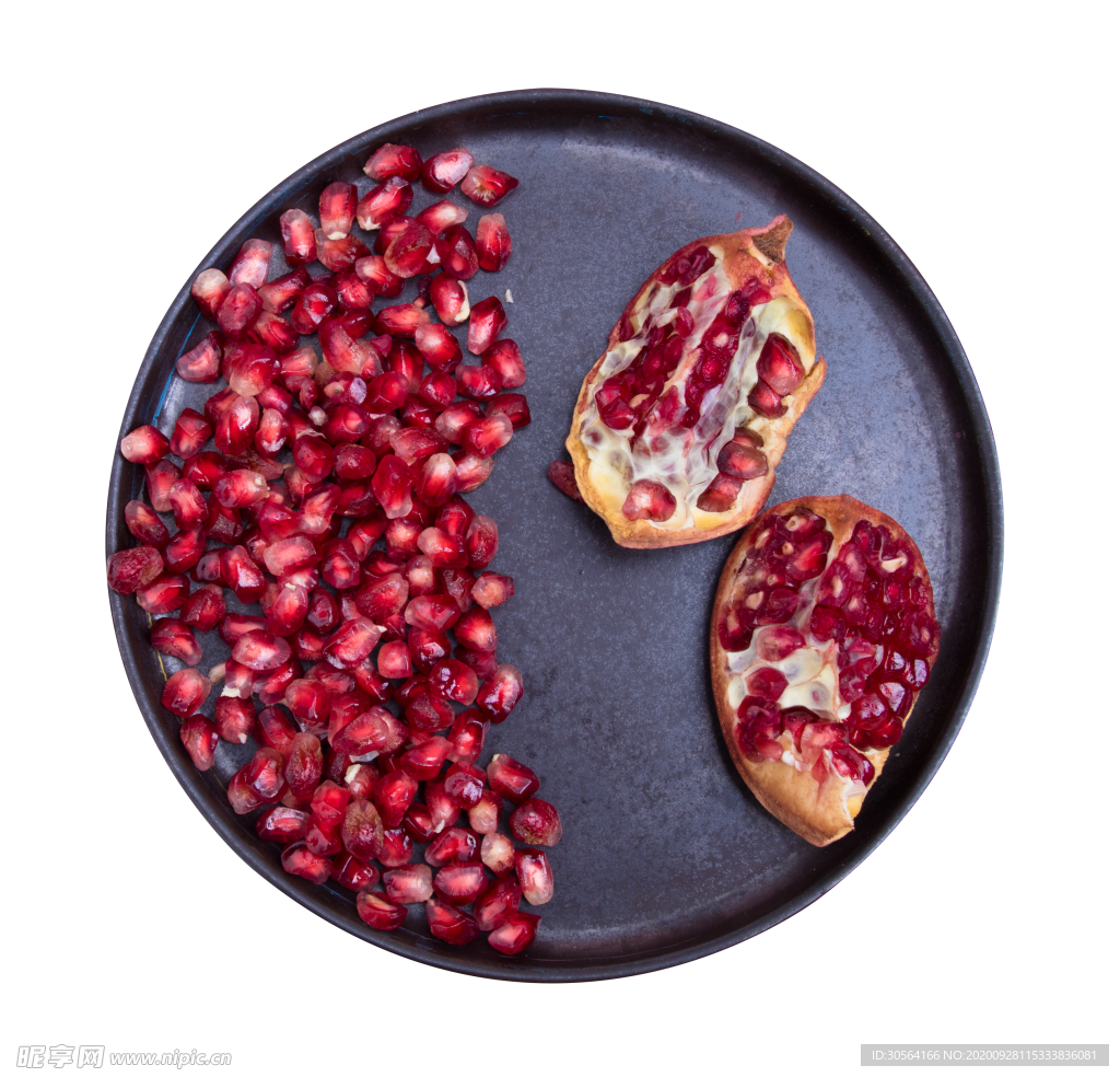 石榴水果零食海报素材