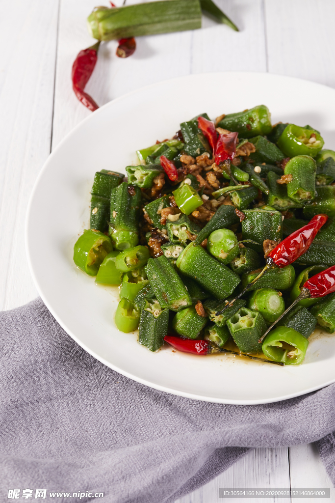 清炒辣椒食物美食背景海报素材