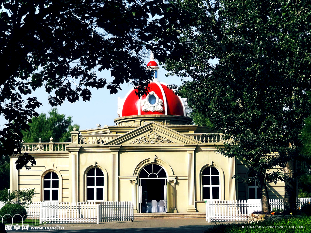 北京朝阳公园西式建筑餐厅