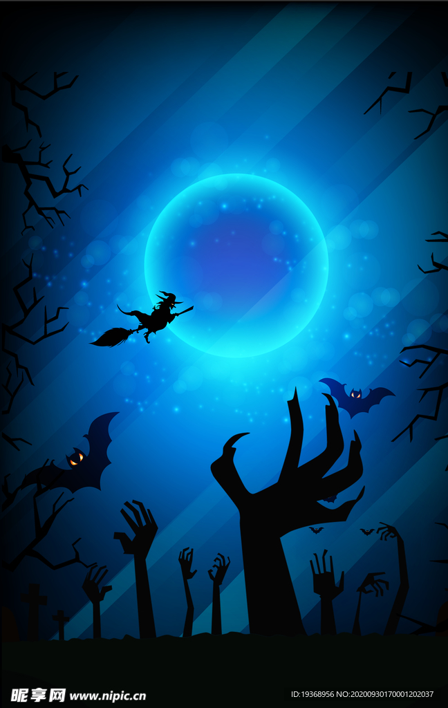 万圣节海报背景