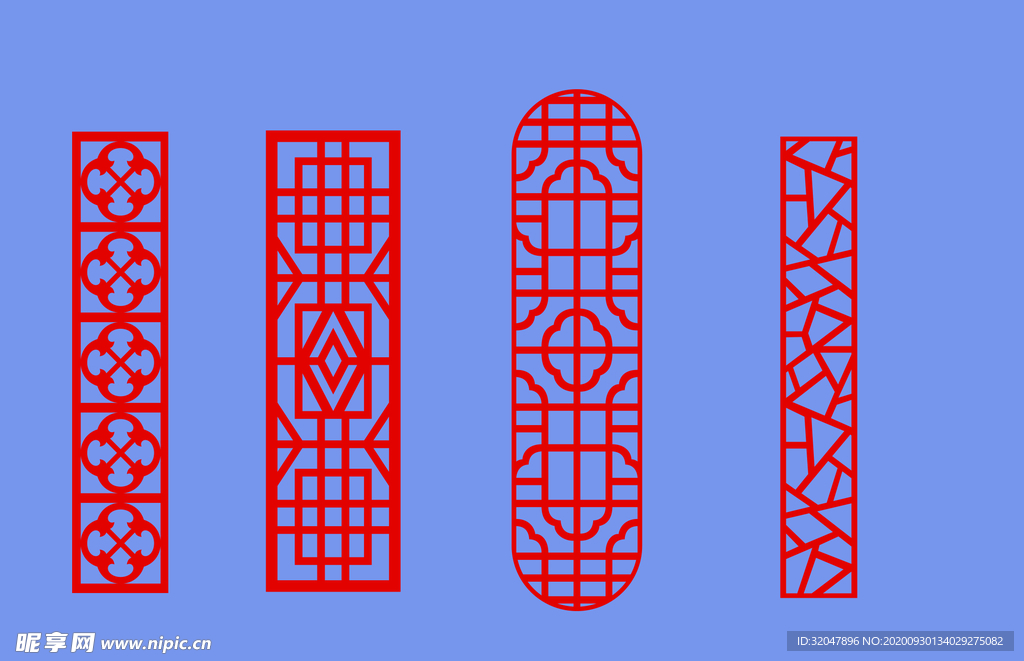 花纹 中式 窗子 格子