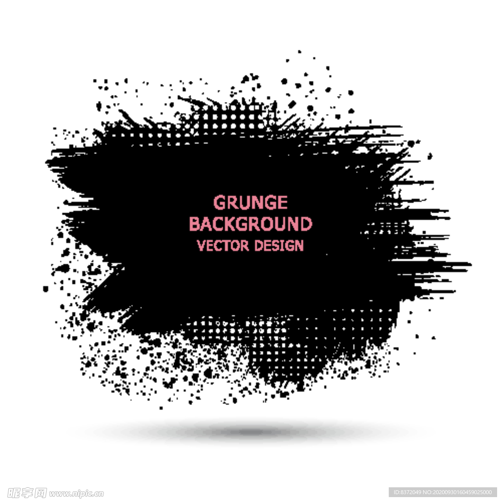 笔刷 笔触 水墨