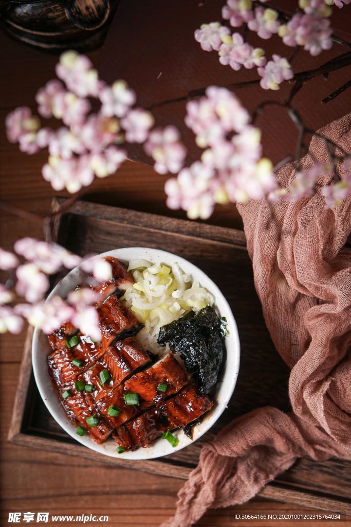 日式料理美食食材背景海报素材