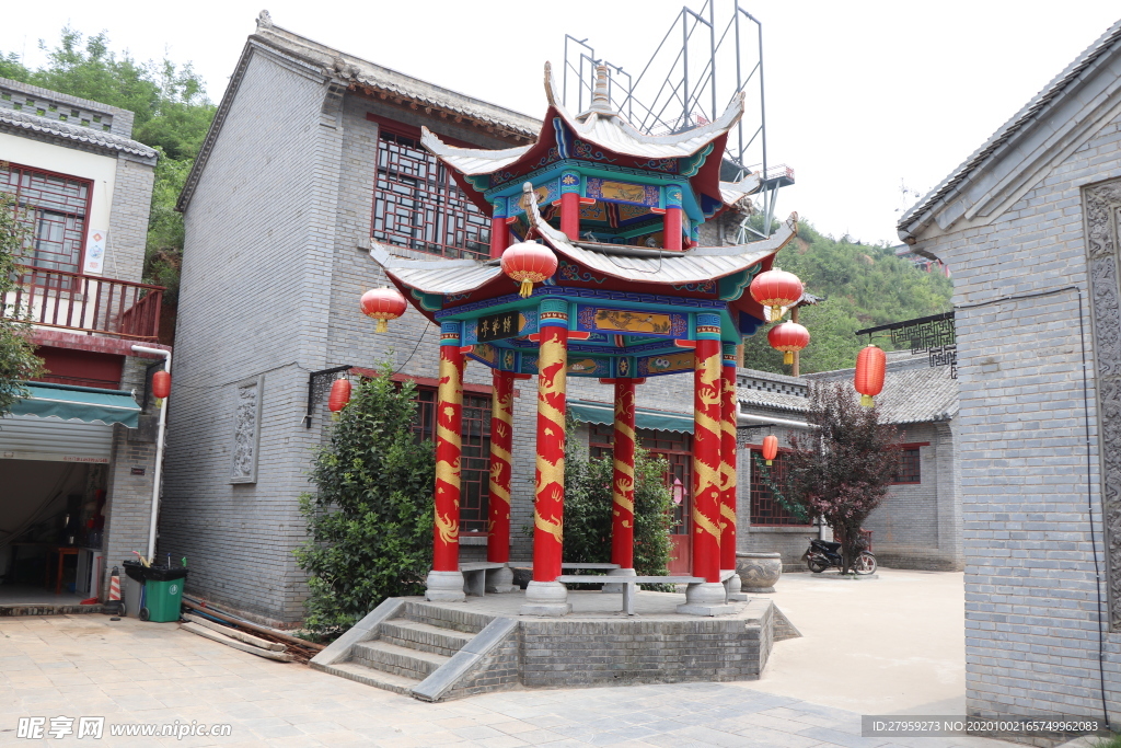 园林建筑亭子图片