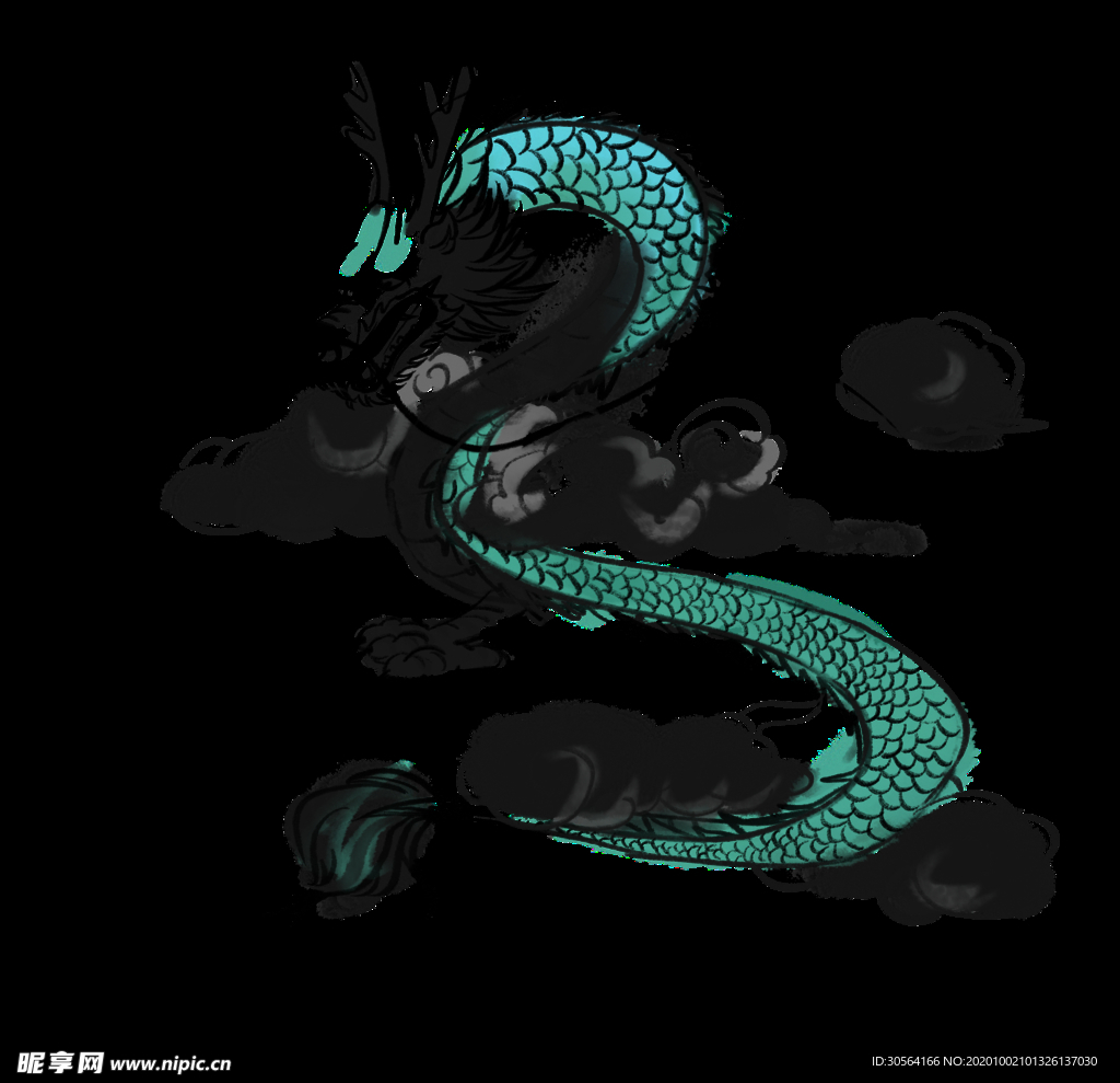 龙纹图标图形标志标识素材