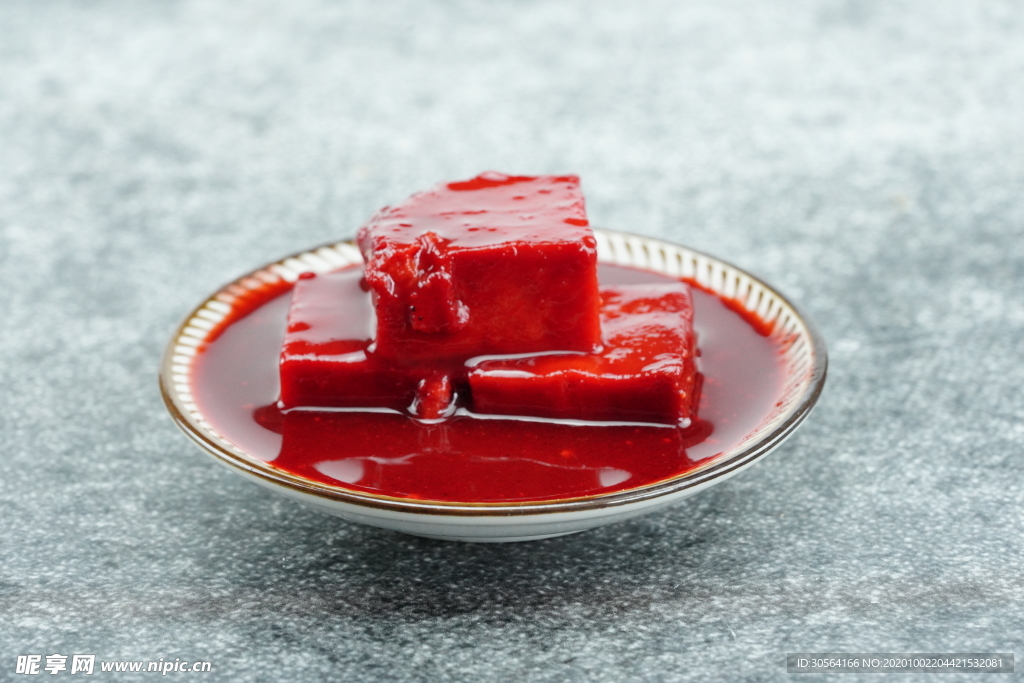 豆腐卤小吃美食食材背景素材