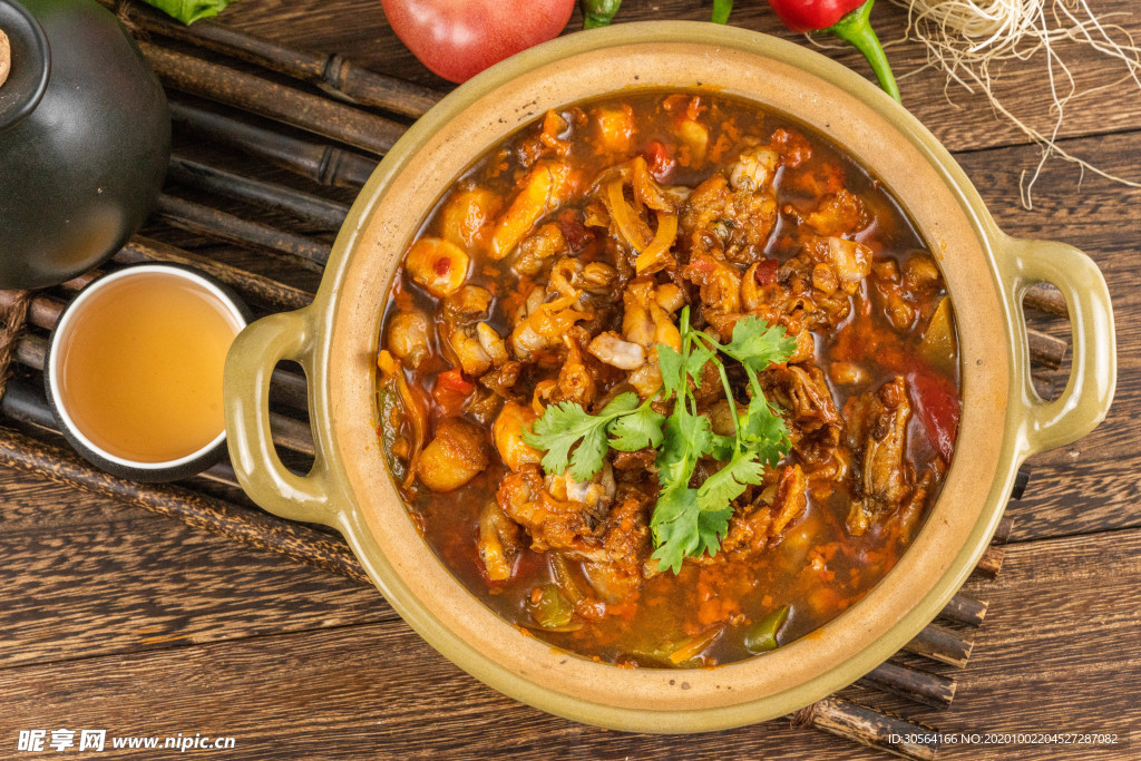 烤肉美食食材背景素材