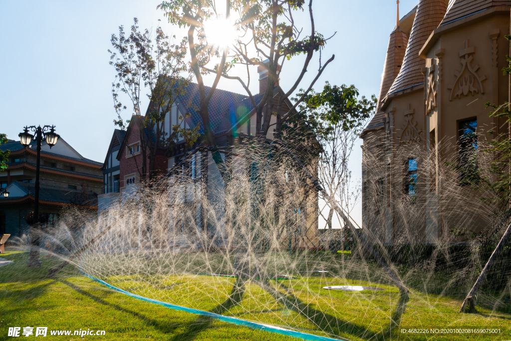 沈抚恒大养生谷独特灌溉