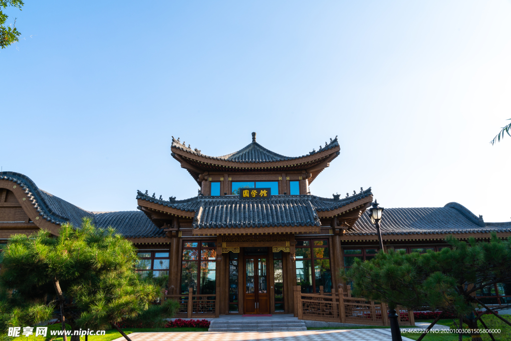 沈抚恒大养生谷国学馆